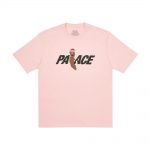 Palace Mr Hankey T-Shirt Pink