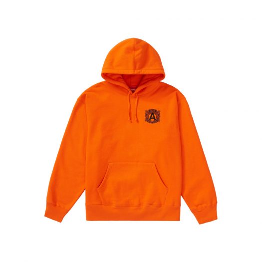 Supreme Anti Hooded Sweatshirt Orange