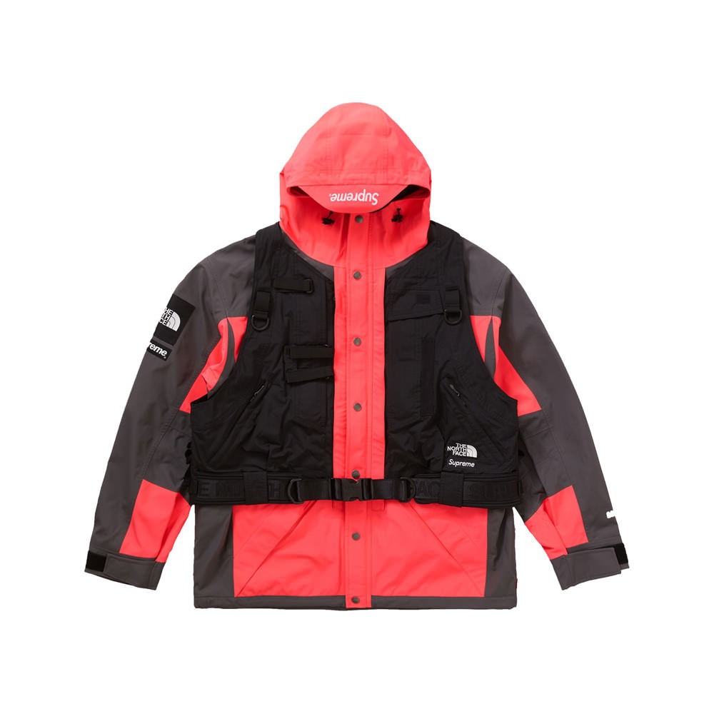 Supreme The North Face RTG Jacket + Vest Bright Red