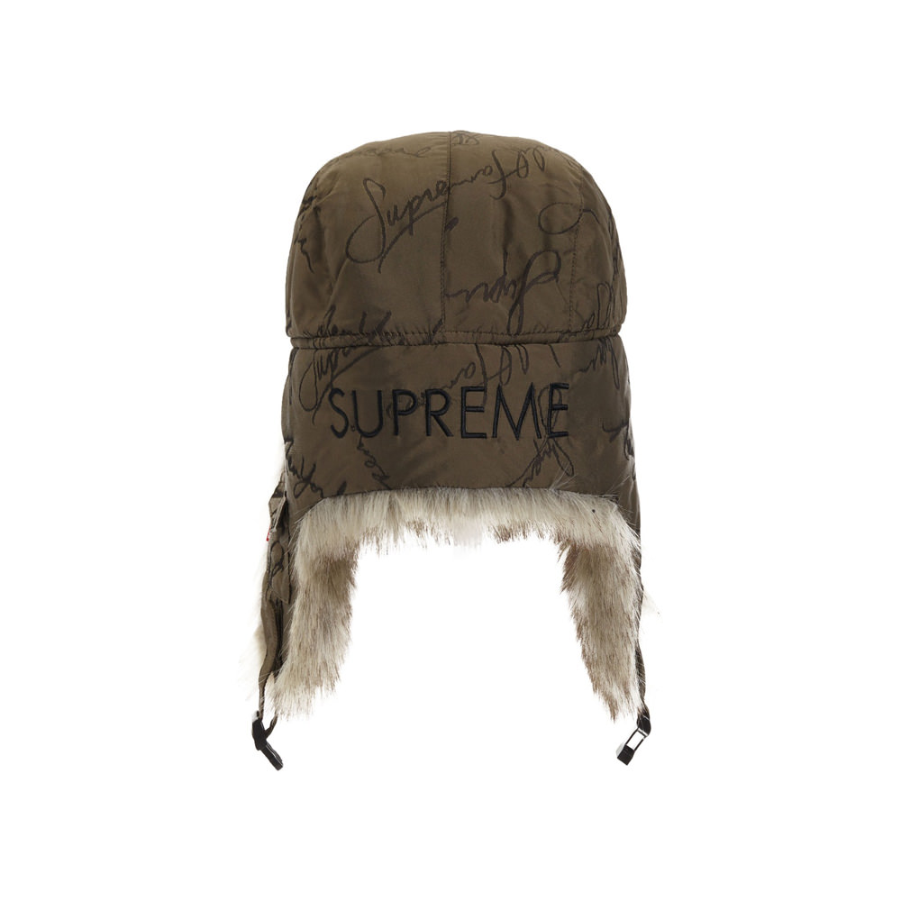 Supreme Script Logos Trooper TanSupreme Script Logos Trooper Tan