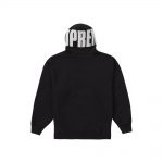 Supreme Rib Hooded Sweatshirt Black