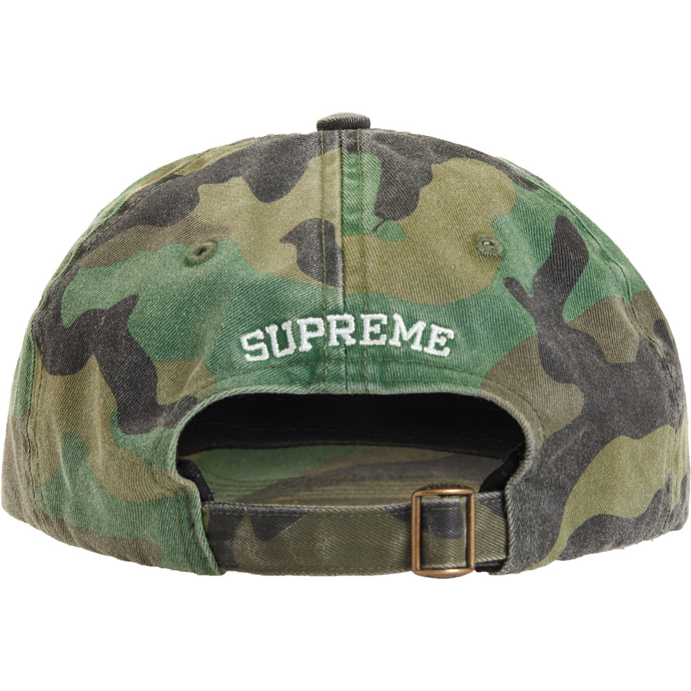 Supreme Pigment Print S Logo 6panel Camo