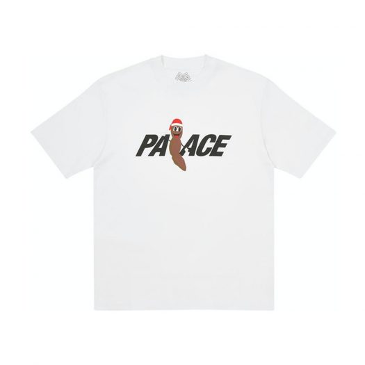 Palace Mr Hankey T-Shirt White