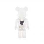 Bearbrick Emotionally Unavailable Black Heart 1000% Clear