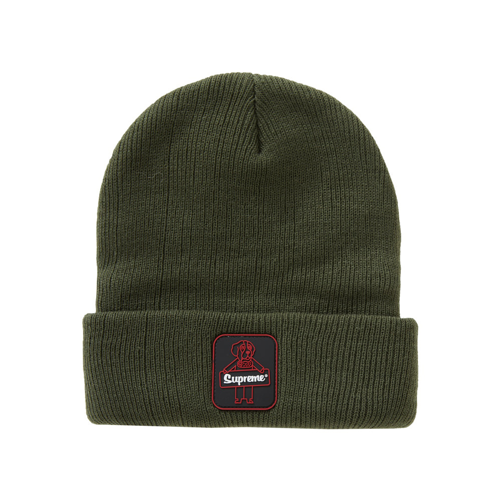 supreme beanie olive