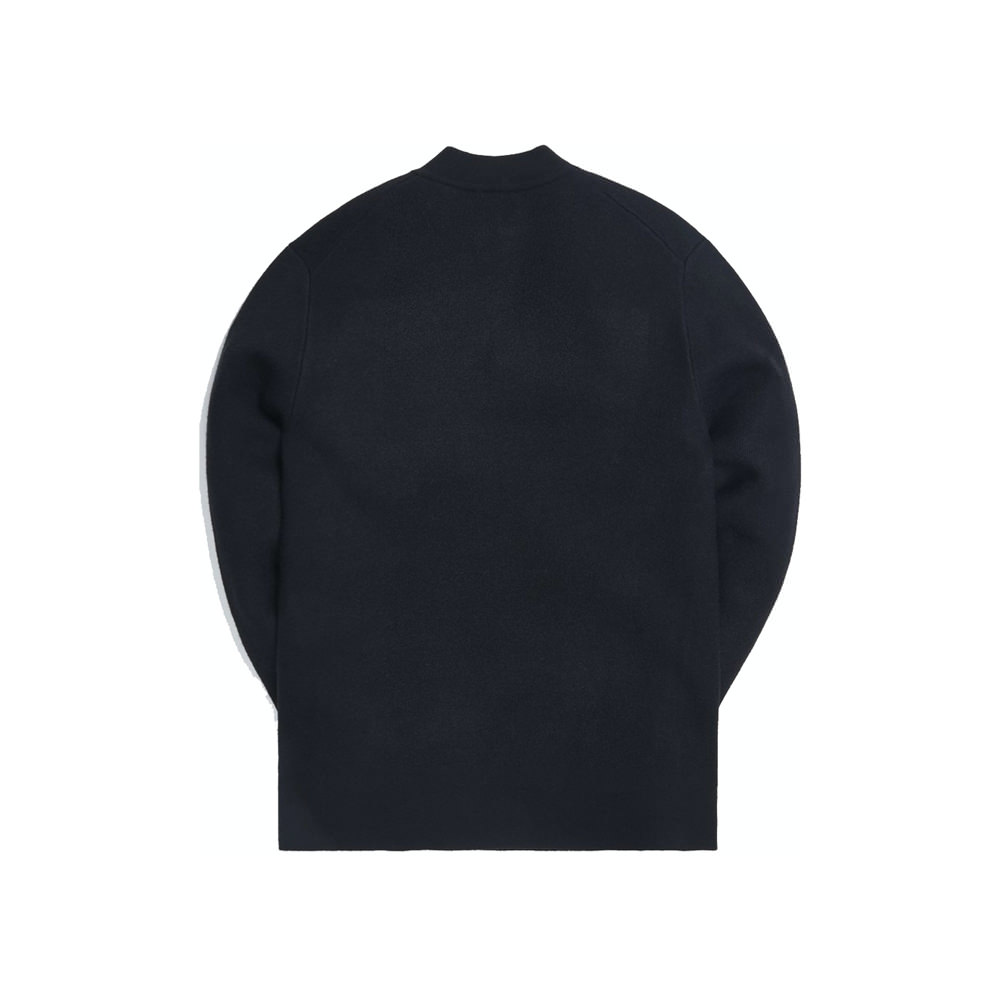 plain black quarter zip