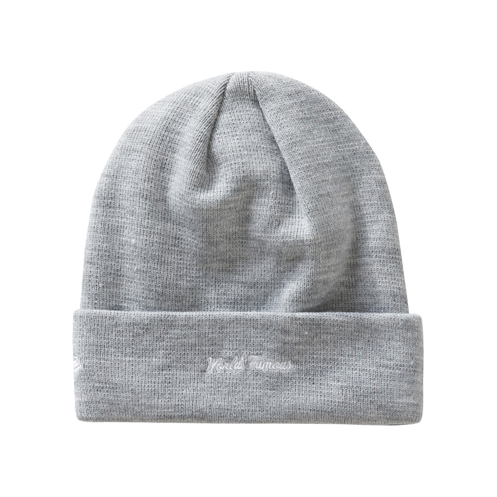 Supreme New Era Cross Box Logo Beanie Heather GreySupreme