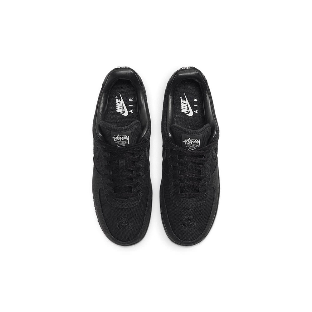 Nike Air Force 1 Low Stussy BlackNike Air Force 1 Low Stussy Black - OFour