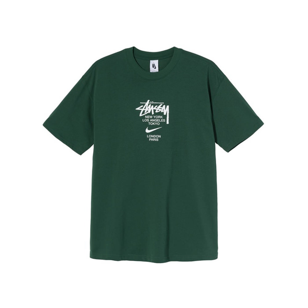 Nike x Stussy International T-Shirt Green - OFour