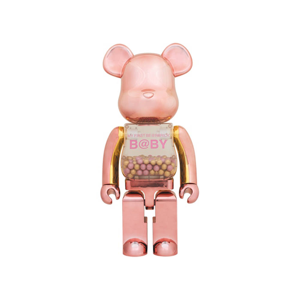 Bearbrick My First Bearbrick Baby 1000% Rose GoldBearbrick My First  Bearbrick Baby 1000% Rose Gold - OFour