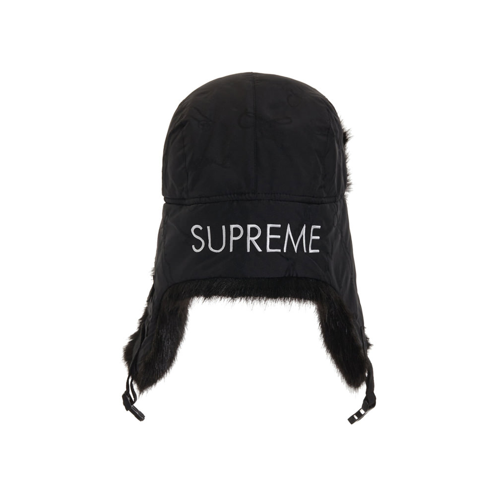 Supreme Script Logos Trooper Black