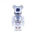 Bearbrick R2-D2 (40th Anniversary Ver.) 100% White