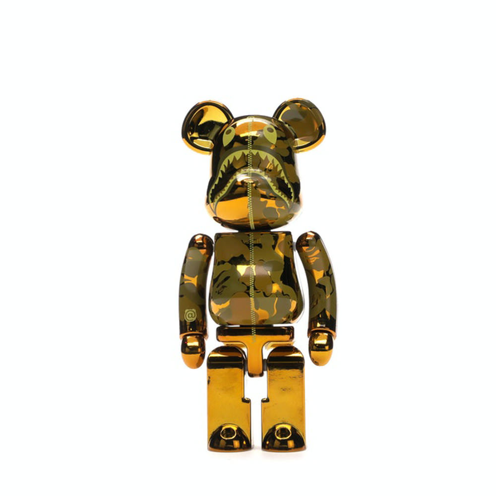 Bearbrick x Medicom Superalloy Chogokin 200% Bearbrick Gold