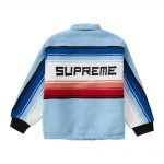 Supreme Tlaxcala Blanket Jacket Light Blue