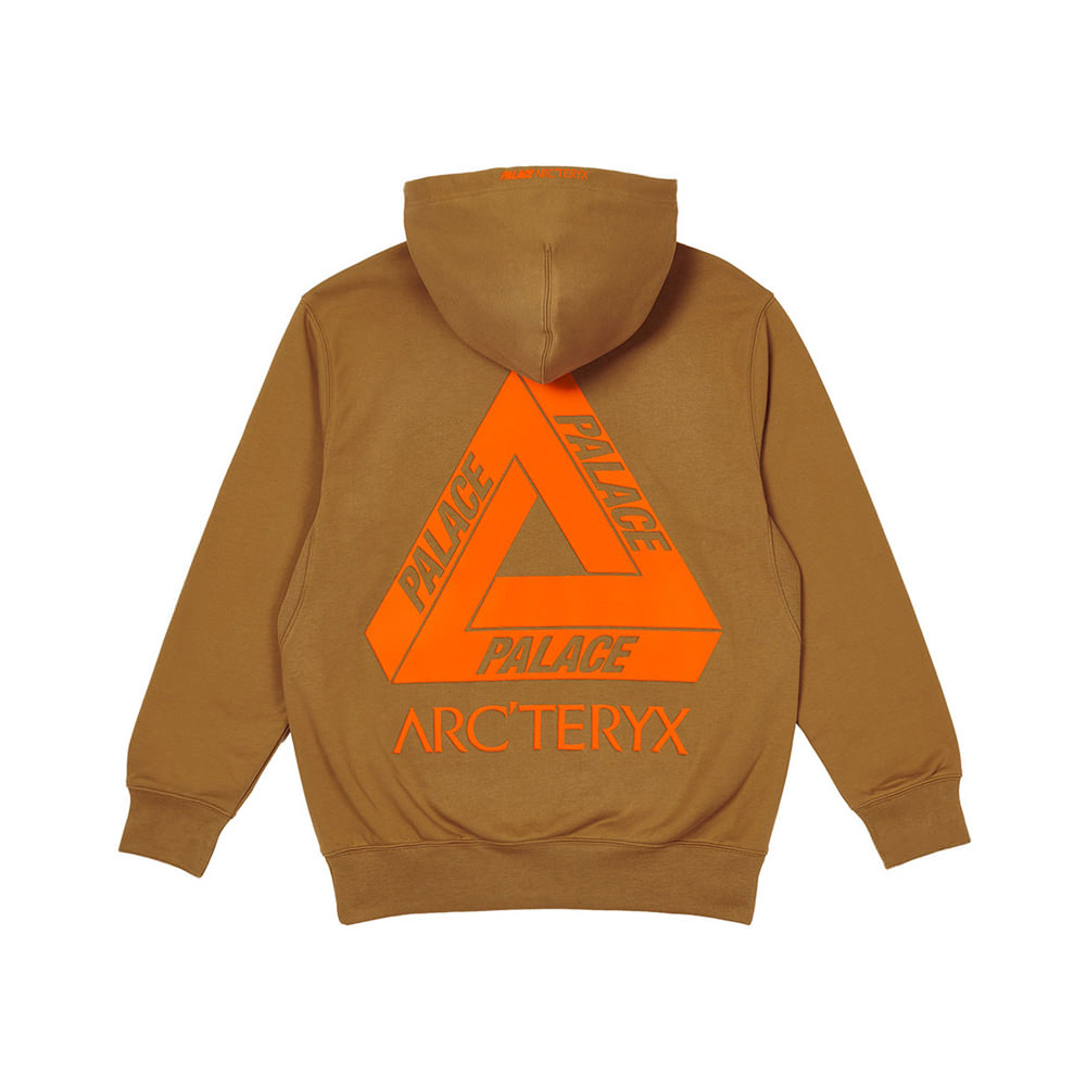 Palace shop hoodie orange