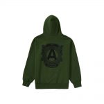 Supreme Anti Hooded Sweatshirt Green