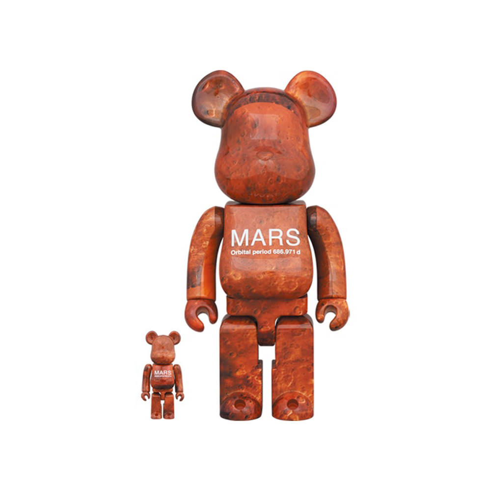 Bearbrick MARS 100% & 400% SetBearbrick MARS 100% & 400% Set - OFour