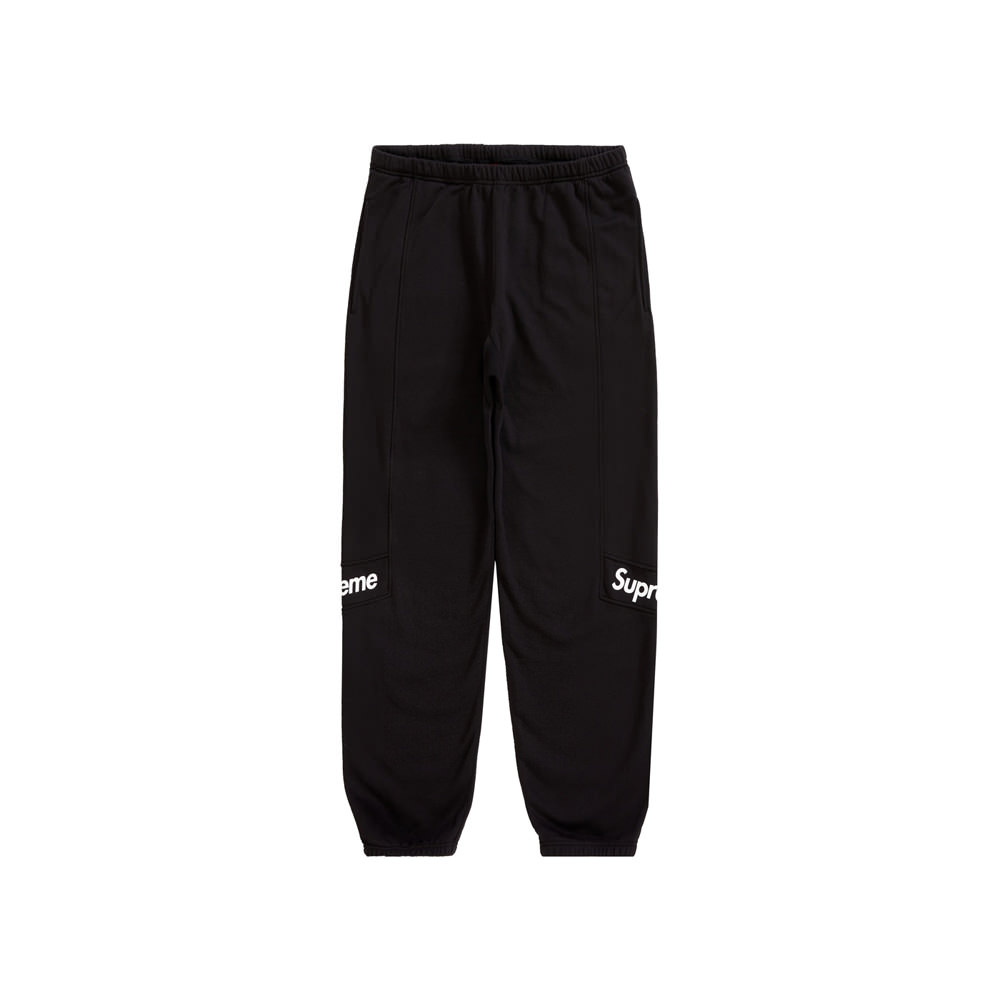 Supreme Color Blocked Sweatpant BlackSupreme Color Blocked