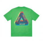 Palace Tri-Ferg Colour Blur T-Shirt Light Lime