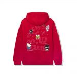 Anti Social Social Club x Hello Kitty and Friends Hoodie Red