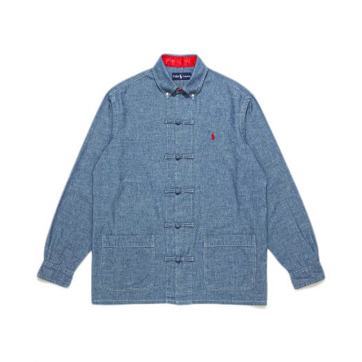 CLOT x Polo by Ralph Lauren Chen Shirt Jacket Blue