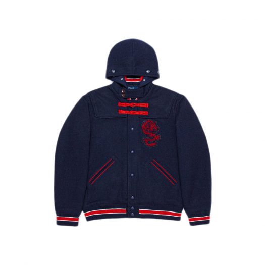 CLOT x Polo by Ralph Lauren Patch Jacket Navy