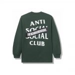 Anti Social Social Club x Neighborhood AW05 Green Long Sleeve Tee Longsleeve Tee Green
