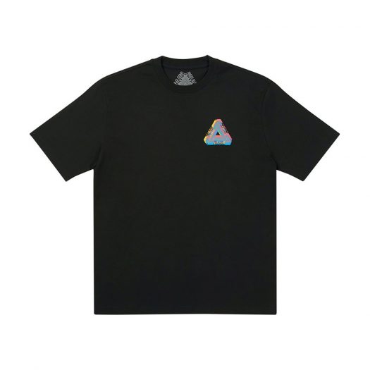 Palace Tri-Ferg Colour Blur T-Shirt Black