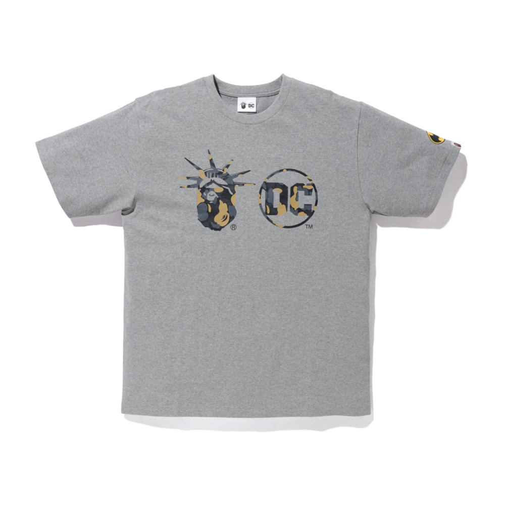Bape X Dc Madison Avenue Tee GrayBape X Dc Madison Avenue Tee Gray OFour