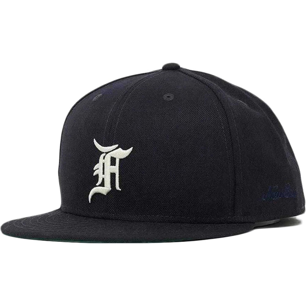 Fear Of God Essentials New Era Fitted Cap (Fw20) Navy/whiteFear Of God ...