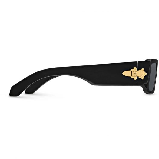 Louis Vuitton x Nigo Lock Sunglasses Noir in Acetate with Gold-tone