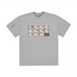 Travis Scott x McDonald’s Menu Mono Logo T-Shirt Grey