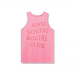 Anti Social Social Club Goodbye Summer Tank Tank Pink