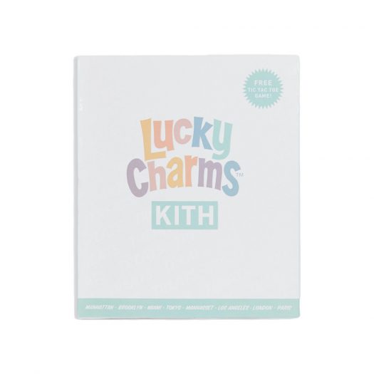 Kith for Lucky Charms Logo Beanie White