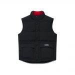 OVO Vintage Puffer Vest Black