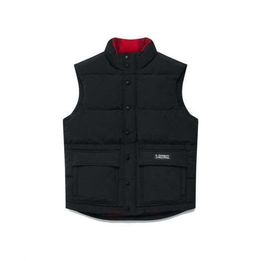 OVO Vintage Puffer Vest Black