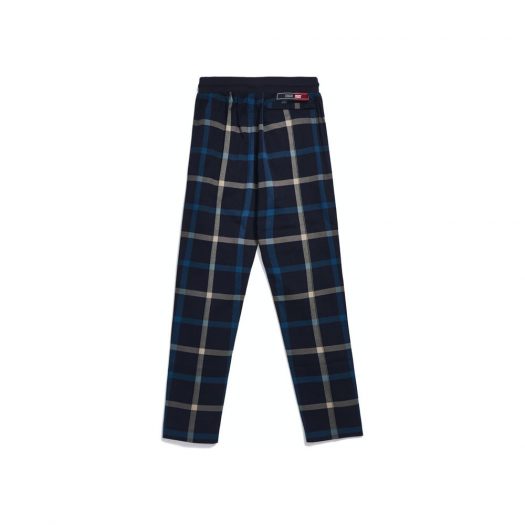 Kith for Bergdorf Goodman Roger Track Pant Navy/Blue Plaid