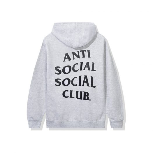 Anti Social Social Club Mouthful Hoodie Grey