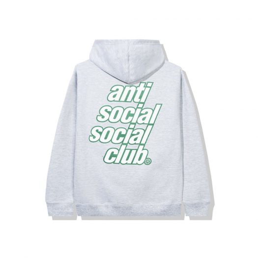 Anti Social Social Club Strawberry Slush Hoodie Grey