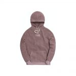 Kith Sherpa Williams III Hoodie Mauve