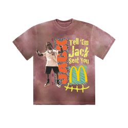 travis scott x mcdonald's billions served hoodie washed black