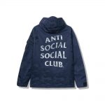 Anti Social Social Club 5th Dimension Alpha Jacket Blue Camo