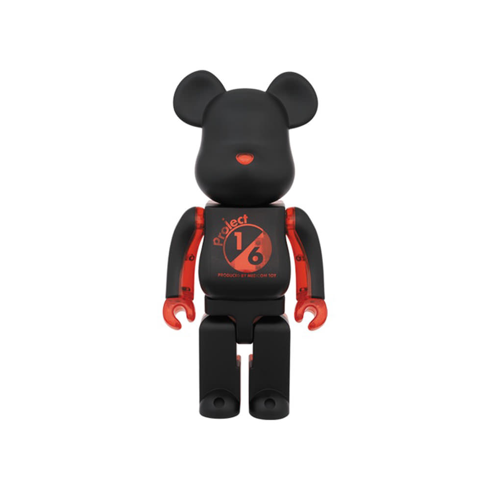 Bearbrick Project 1/6 400% Red/ BlackBearbrick Project 1/6 400% Red ...