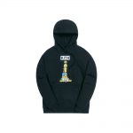 Kith x The Simpsons Family Stack Hoodie Black