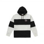 Supreme Nike Stripe Hooded Sweatshirt Black
