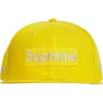 Supreme $1M Metallic Box Logo New Era Yellow
