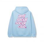 Anti Social Social Club Strawberry Slush Hoodie Blue