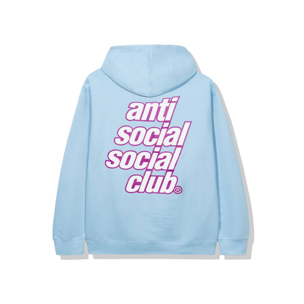 Anti Social Social Club Strawberry Slush Hoodie BlueAnti Social Social ...