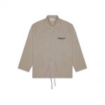 Fear Of God Essentials Coach Jacket Taupe