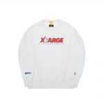 Xlarge x FR2 Logo Crewneck Sweatshirt White